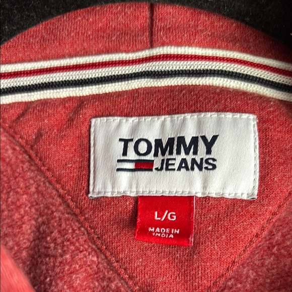 Tommy Hilfiger Red Hoodie for Men - Picture 6 of 6